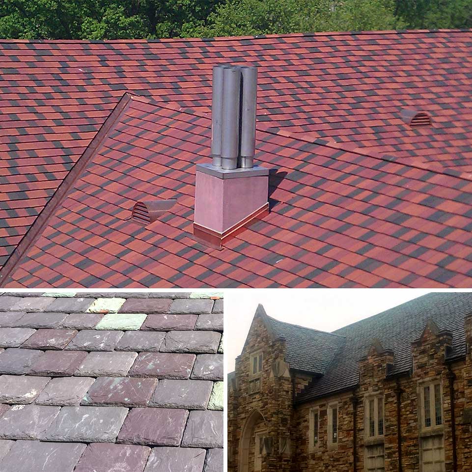 Slate Roof Collage | United Roofing & Contracting, LLC - Florida Roof Installations and Repairs